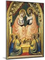 Italy, Florence, Basilica of Holy Cross, Bandini Baroncelli Chapel, Coronation of Virgin-Giotto di Bondone-Mounted Giclee Print