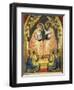 Italy, Florence, Basilica of Holy Cross, Bandini Baroncelli Chapel, Coronation of Virgin-Giotto di Bondone-Framed Giclee Print