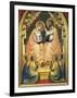 Italy, Florence, Basilica of Holy Cross, Bandini Baroncelli Chapel, Coronation of Virgin-Giotto di Bondone-Framed Giclee Print