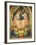 Italy, Florence, Basilica of Holy Cross, Bandini Baroncelli Chapel, Coronation of Virgin-Giotto di Bondone-Framed Giclee Print