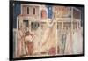 Italy, Florence, Basilica of Holy Cross, Peruzzi Chapel, Stories of John Evangelist: Kidnapping-Giotto di Bondone-Framed Giclee Print