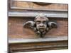 Italy, Florence. Carved ornament on a door in Florence.-Julie Eggers-Mounted Photographic Print