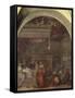 Italy, Florence, Cloister of Votes, Basilica of Most Holy Annunciation, Birth of Virgin, 1514-Andrea del Sarto-Framed Stretched Canvas