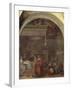 Italy, Florence, Cloister of Votes, Basilica of Most Holy Annunciation, Birth of Virgin, 1514-Andrea del Sarto-Framed Giclee Print