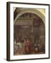 Italy, Florence, Cloister of Votes, Basilica of Most Holy Annunciation, Birth of Virgin, 1514-Andrea del Sarto-Framed Giclee Print