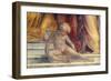 Italy, Florence, Cloister of Votes, Basilica of Most Holy Annunciation, Visitation, 1514-1516-Pontormo-Framed Giclee Print