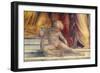 Italy, Florence, Cloister of Votes, Basilica of Most Holy Annunciation, Visitation, 1514-1516-Pontormo-Framed Giclee Print