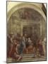 Italy, Florence, Cloister of Votes, Basilica of Most Holy Annunciation, Visitation, 1516-Giacomo Carucci-Mounted Giclee Print