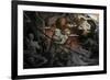 Italy. Florence. Dome of Brunelleschi. Last Judgement, by Giorgio Vasari and Zuccari-Giorgio Vasari-Framed Giclee Print