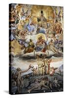 Italy. Florence. Dome of Brunelleschi. Last Judgement, by Giorgio Vasari and Zuccari-Giorgio Vasari-Stretched Canvas