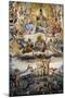 Italy. Florence. Dome of Brunelleschi. Last Judgement, by Giorgio Vasari and Zuccari-Giorgio Vasari-Mounted Giclee Print