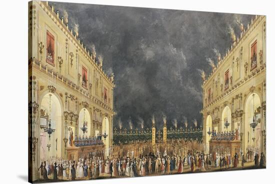 Italy, Florence, Festival at Cascine in Honor of Ferdinand III of Lorraine-null-Stretched Canvas