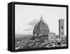 Italy, Florence. Infrared image of Santa Maria del Fiore on a sunny day.-Terry Eggers-Framed Stretched Canvas