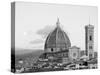 Italy, Florence. Infrared image of Santa Maria del Fiore on a sunny day.-Terry Eggers-Stretched Canvas