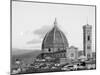 Italy, Florence. Infrared image of Santa Maria del Fiore on a sunny day.-Terry Eggers-Mounted Photographic Print