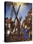 Italy, Florence, Painting of Saint Andrew before the Cross-null-Stretched Canvas