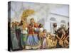Italy, Florence, Palazzo Pitti, David Accompanies Transportation of Ark of Covenant, 1816-Luigi Ademollo-Stretched Canvas