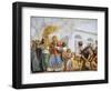 Italy, Florence, Palazzo Pitti, David Accompanies Transportation of Ark of Covenant, 1816-Luigi Ademollo-Framed Giclee Print