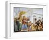 Italy, Florence, Palazzo Pitti, David Accompanies Transportation of Ark of Covenant, 1816-Luigi Ademollo-Framed Giclee Print