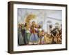 Italy, Florence, Palazzo Pitti, David Accompanies Transportation of Ark of Covenant, 1816-Luigi Ademollo-Framed Giclee Print