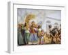 Italy, Florence, Palazzo Pitti, David Accompanies Transportation of Ark of Covenant, 1816-Luigi Ademollo-Framed Giclee Print