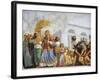 Italy, Florence, Palazzo Pitti, David Accompanies Transportation of Ark of Covenant, 1816-Luigi Ademollo-Framed Giclee Print