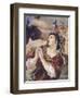 Italy, Florence, Palazzo Pitti, Stove Room in Palatine Gallery, Iron Age-Pietro da Cortona-Framed Giclee Print