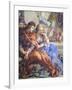 Italy, Florence, Palazzo Pitti, Stove Room in Palatine Gallery-Pietro da Cortona-Framed Giclee Print