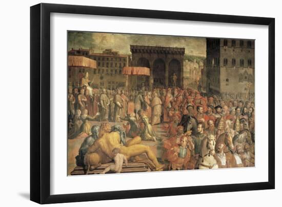 Italy, Florence, Pope Leo X-null-Framed Giclee Print