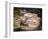 Italy, Florence. Ready made sandwiches for sale in the Central Market, Mercato Centrale in Florence-Julie Eggers-Framed Photographic Print
