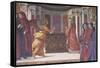 Italy, Florence, Santa Maria Novella, Main Chapel or Tornabuoni Chapel-Domenico Ghirlandaio-Framed Stretched Canvas