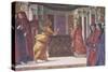 Italy, Florence, Santa Maria Novella, Main Chapel or Tornabuoni Chapel-Domenico Ghirlandaio-Stretched Canvas