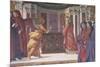 Italy, Florence, Santa Maria Novella, Main Chapel or Tornabuoni Chapel-Domenico Ghirlandaio-Mounted Giclee Print