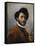 Italy, Florence, Self-Portrait at Age 29, 1854-null-Framed Stretched Canvas