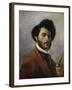 Italy, Florence, Self-Portrait at Age 29, 1854-null-Framed Giclee Print