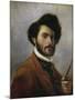 Italy, Florence, Self-Portrait at Age 29, 1854-null-Mounted Giclee Print