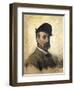 Italy, Florence, Self-Portrait at Age 59, 1884-null-Framed Giclee Print