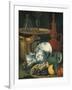 Italy Florence, Still Life with Crockery, Glassware and Fruit-null-Framed Giclee Print