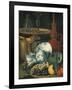 Italy Florence, Still Life with Crockery, Glassware and Fruit-null-Framed Giclee Print