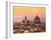 Italy, Florence, Tuscany, Western Europe, 'Duomo' Designed by Famed Italian Architect Brunelleschi,-Ken Scicluna-Framed Photographic Print