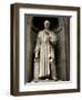 Italy, Florence, Western Europe, Statue of Niccolo Machiavelli Mostly known for Writing 'The Prince-Ken Scicluna-Framed Photographic Print