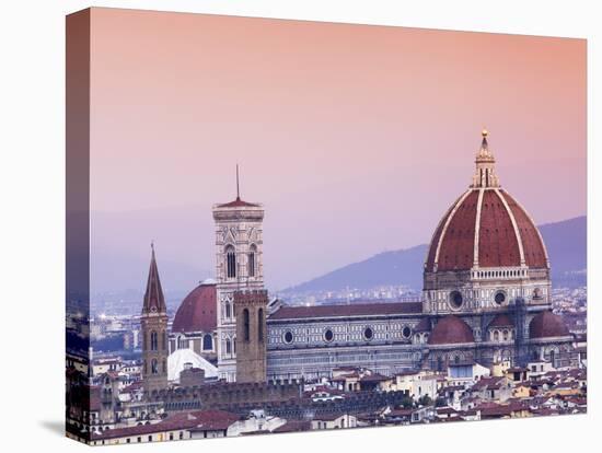 Italy, Florence, Western Europe, the 'Duomo' of Which the Cupola Is Designed by Famed Italian Archi-Ken Scicluna-Stretched Canvas