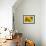 Italy, Friuli Venezia Giulia, Bee on a Sunflower-Daniele Pantanali-Framed Photographic Print displayed on a wall
