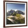 Italy, Friuli-Venezia Giulia, Carnia, View from the Summit-Gabriele Bano-Framed Photographic Print