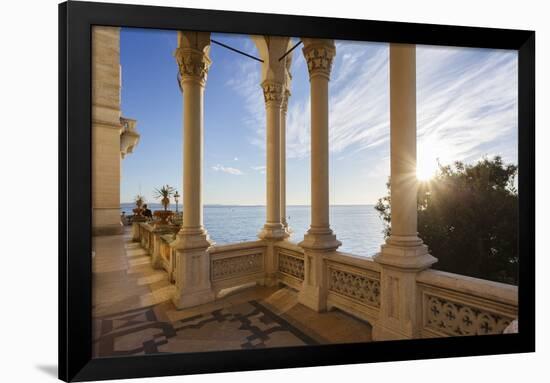 Italy, Friuli Venezia Giulia , Miramare Castle-Andrea Pavan-Framed Photographic Print