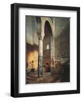 Italy, Friuli-Venezia Giulia Region, Aquileia, Cross Vault of Basilica-null-Framed Giclee Print