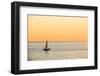 Italy, Friuli Venezia Giulia, Trieste, Boat at Sunset-Andrea Pavan-Framed Photographic Print