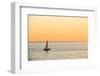 Italy, Friuli Venezia Giulia, Trieste, Boat at Sunset-Andrea Pavan-Framed Photographic Print