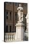 Italy, Friuli-Venezia Giulia, Udine, Decorative Statue from Sant Antonio Abate Church-null-Stretched Canvas