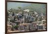 Italy, Genoa Province, Rapallo. Hillside with houses overlooking harbor-Alan Klehr-Framed Photographic Print